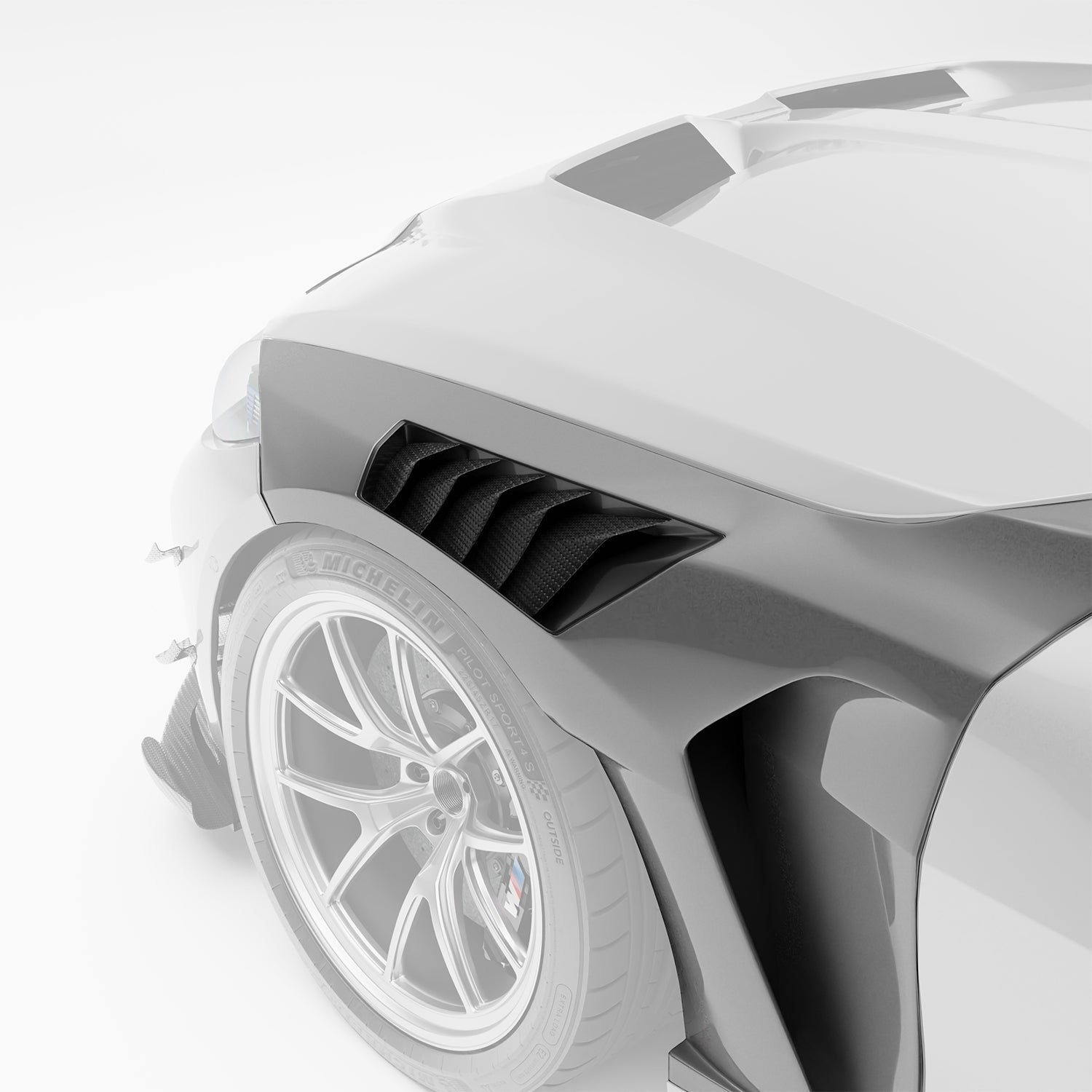 BMW M4 G82 Carbon Fiber Front Fenders Replacement Aftermarket Carbon Fiber Part / Bodykit - Robot Bodykits