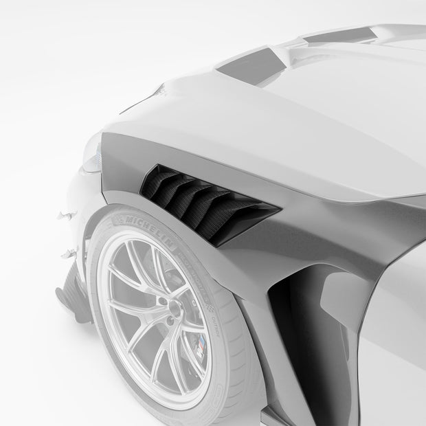 BMW M4 G82 Carbon Fiber Front Fenders Replacement Aftermarket Carbon Fiber Part / Bodykit - Robot Bodykits