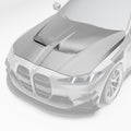 BMW M4 G82 Carbon Fiber Hood Aftermarket Carbon Fiber Part / Bodykit - Robot Bodykits