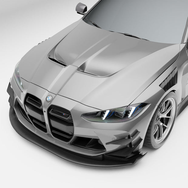 BMW M4 G82 Carbon Fiber Hood Aftermarket Carbon Fiber Part / Bodykit - Robot Bodykits