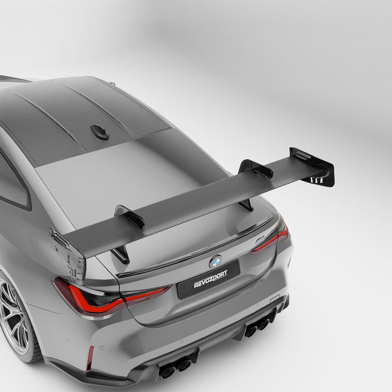 BMW M4 G82 Carbon Fiber Rear Wing Aftermarket Carbon Fiber Part / Bodykit - Robot Bodykits