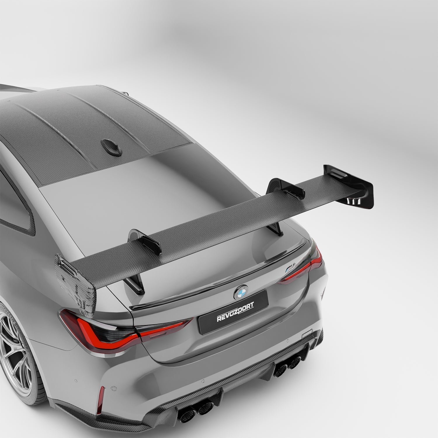 BMW M4 G82 Carbon Fiber Rear Wing Aftermarket Carbon Fiber Part / Bodykit - Robot Bodykits