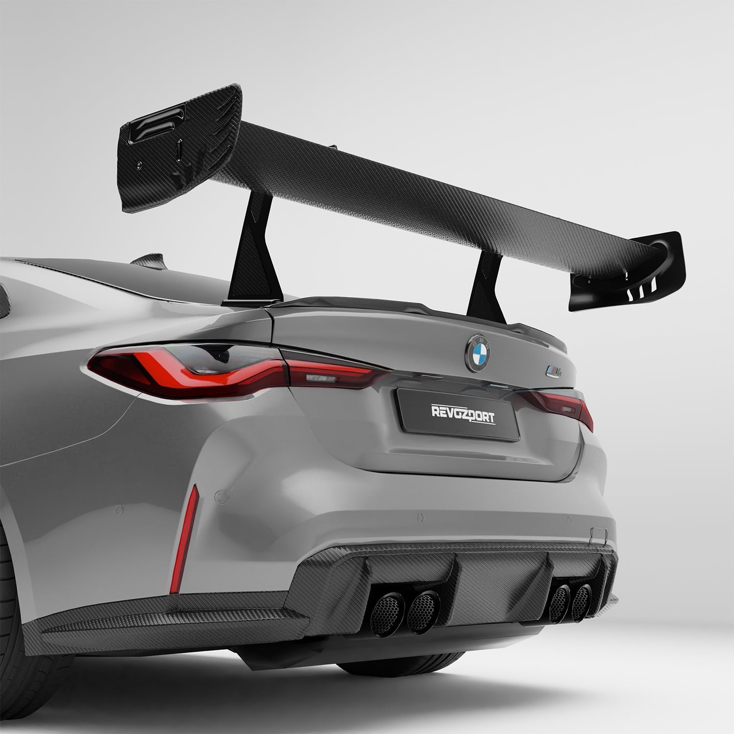 BMW M4 G82 Carbon Fiber Rear Wing Aftermarket Carbon Fiber Part / Bodykit - Robot Bodykits