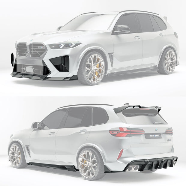 BMW X5M F95 LCI Carbon Fiber Bodykit Aftermarket Carbon Fiber Part / Bodykit - Robot Bodykits