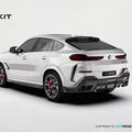 BMW X6 G06 LCI Paktechz Design Carbon Fiber Kit - BMW X6 G06 LCI 2023 - 2024 Aftermarket Carbon Fiber Part / Bodykit - Robot Bodykits