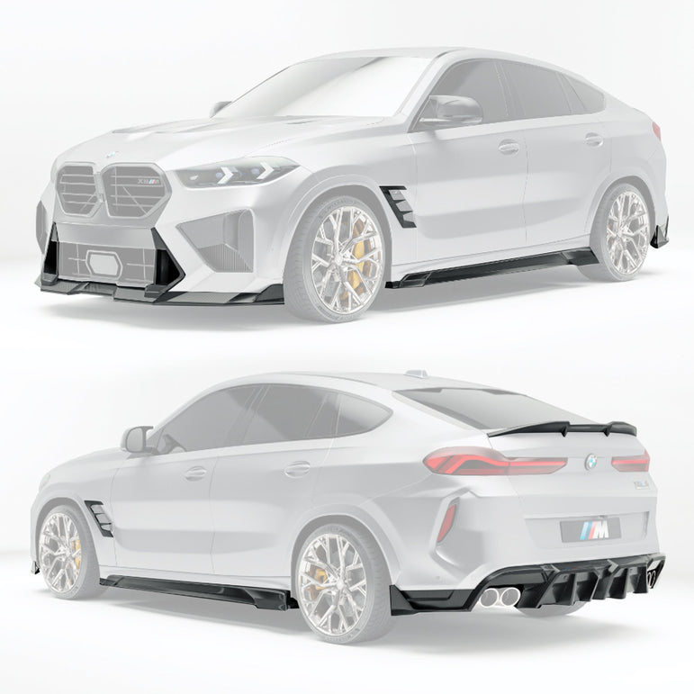 BMW X6M F96 LCI Carbon Fiber Bodykit Aftermarket Carbon Fiber Part / Bodykit - Robot Bodykits