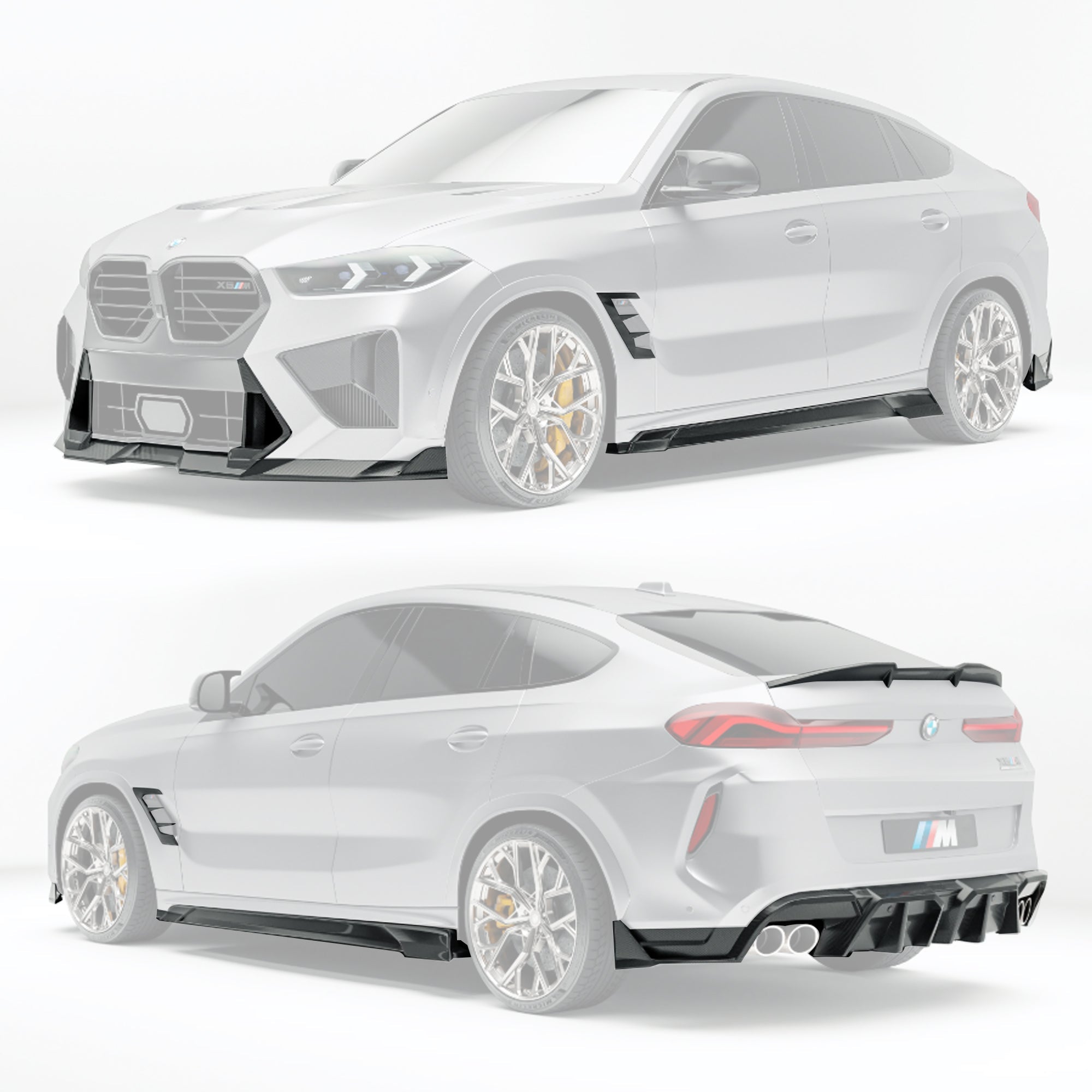 BMW X6M F96 LCI Carbon Fiber Bodykit Aftermarket Carbon Fiber Part / Bodykit - Robot Bodykits