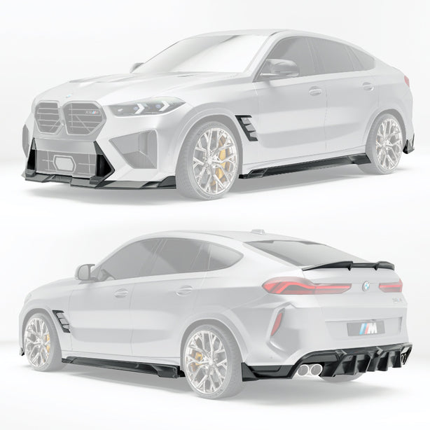BMW X6M F96 LCI Carbon Fiber Bodykit Aftermarket Carbon Fiber Part / Bodykit - Robot Bodykits