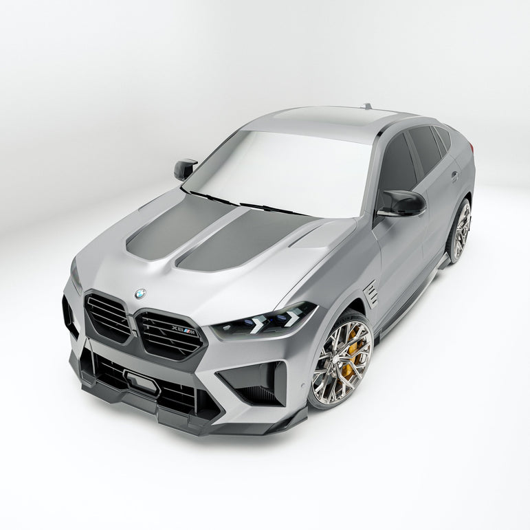 BMW X6M F96 LCI Carbon Fiber Hood Aftermarket Carbon Fiber Part / Bodykit - Robot Bodykits