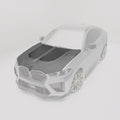 BMW X6M F96 LCI Carbon Fiber Hood Aftermarket Carbon Fiber Part / Bodykit - Robot Bodykits