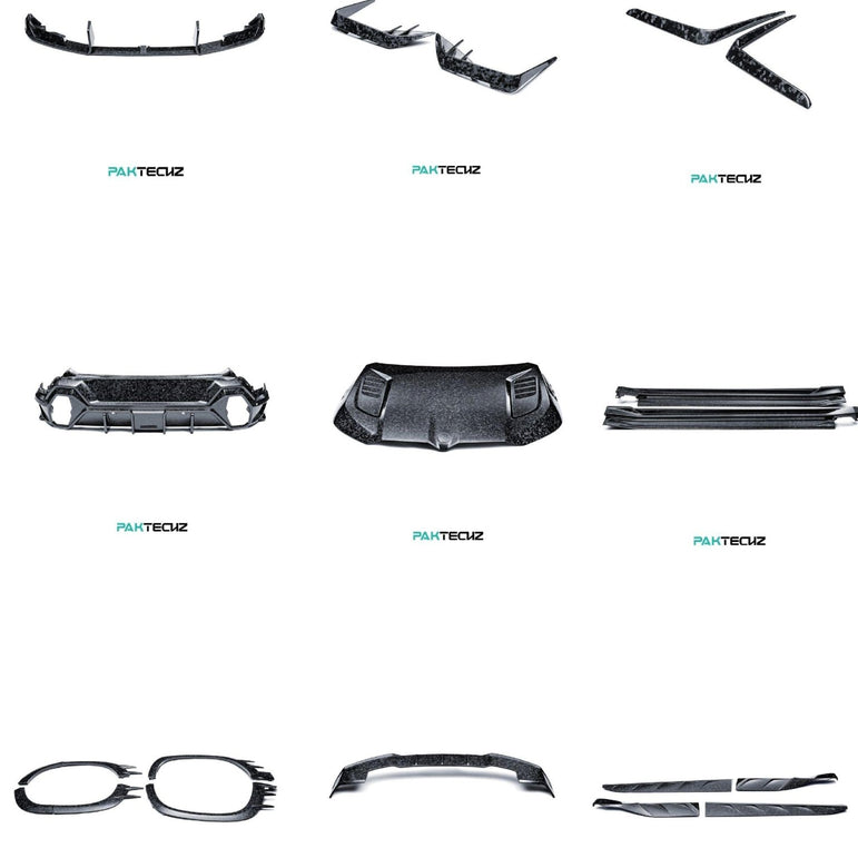 BMW XM (G09) Paktechz Design Full Dry Carbon Fibre Bodykit V2 Aftermarket Carbon Fiber Part / Bodykit - Robot Bodykits