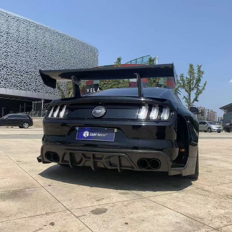 BOCH Design FRP GT500 S550 Ford Mustang Widebody Complete Body Kit 2015 - 2023 Aftermarket Carbon Fiber Part / Bodykit - Robot Bodykits