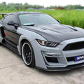 BOCH Design FRP GT500 S550 Ford Mustang Widebody Complete Body Kit 2015 - 2023 Aftermarket Carbon Fiber Part / Bodykit - Robot Bodykits