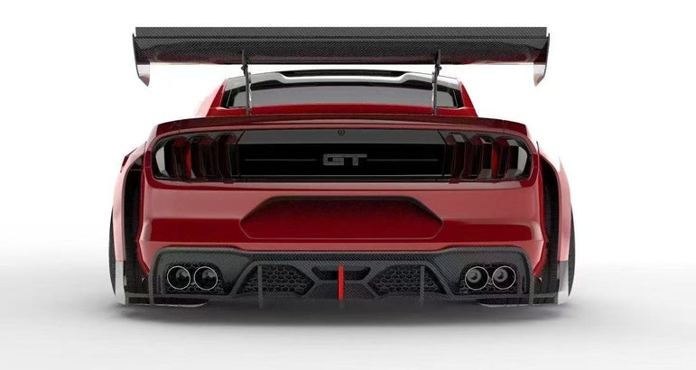 BOCH Design FRP GT500 S550 Ford Mustang Widebody Complete Body Kit 2015 - 2023 Aftermarket Carbon Fiber Part / Bodykit - Robot Bodykits