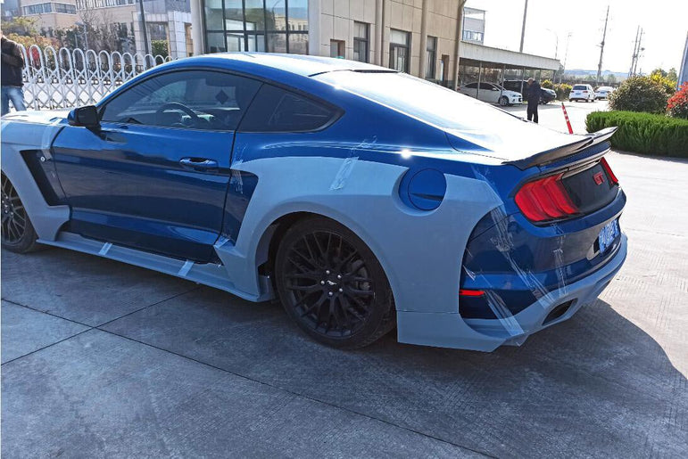 BOCH Design FRP GT500 S550 Ford Mustang Widebody Complete Body Kit 2015 - 2023 Aftermarket Carbon Fiber Part / Bodykit - Robot Bodykits