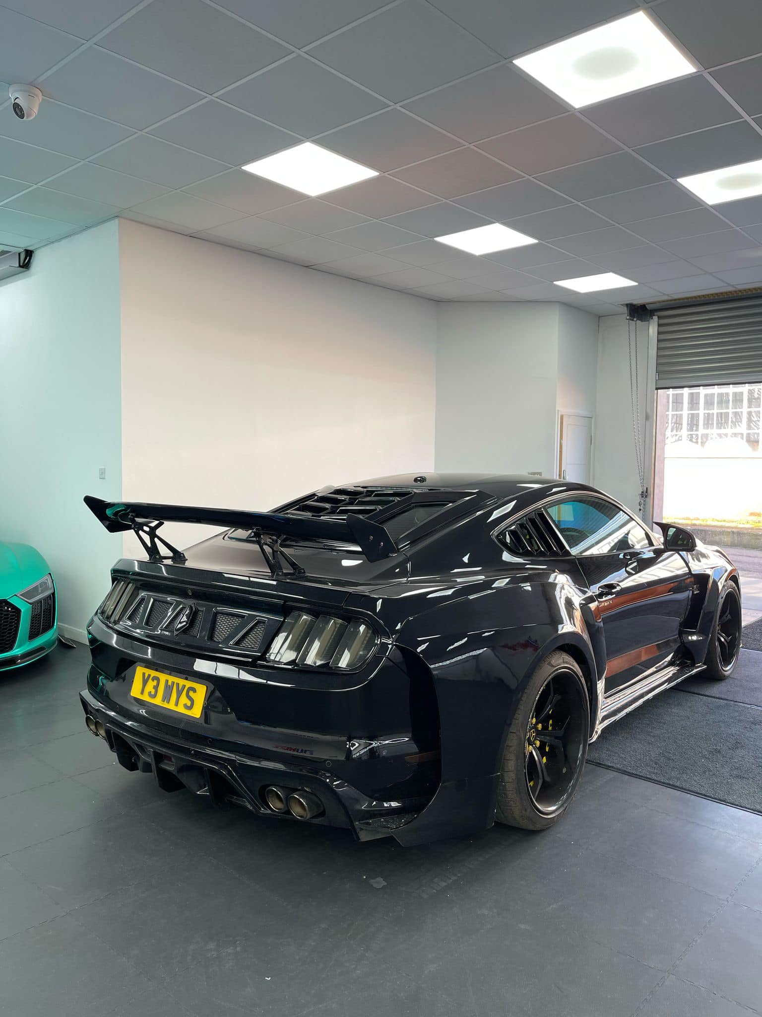 BOCH Design FRP GT500 S550 Ford Mustang Widebody Complete Body Kit 2015 - 2023 Aftermarket Carbon Fiber Part / Bodykit - Robot Bodykits