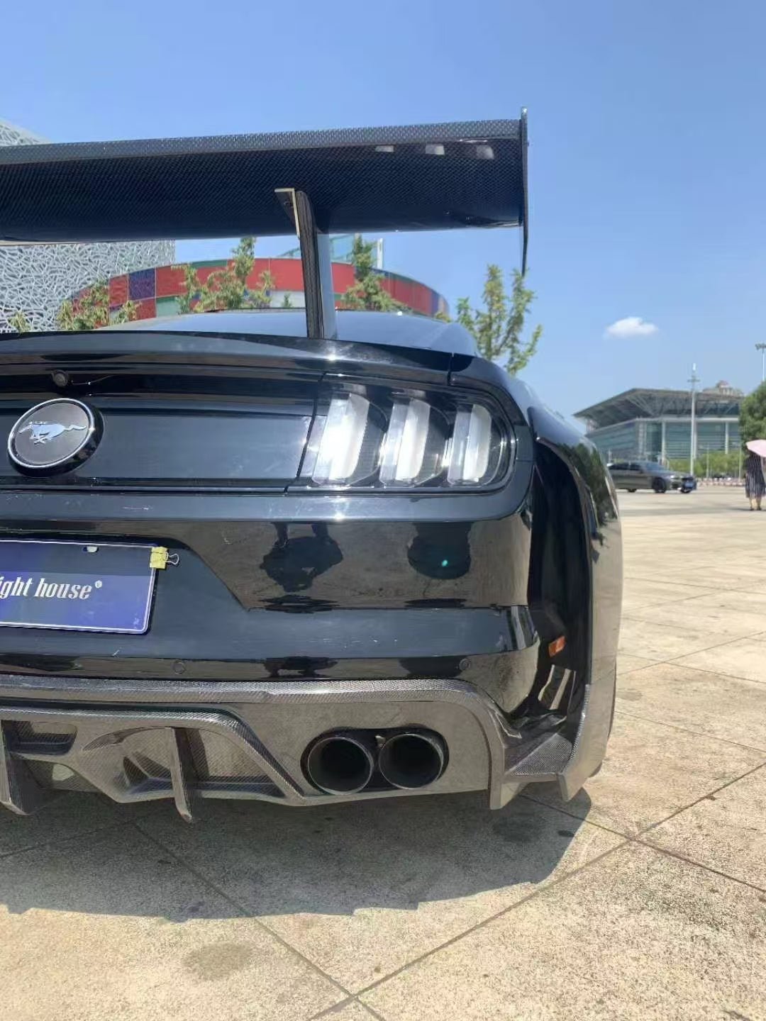 BOCH Design FRP GT500 S550 Ford Mustang Widebody Complete Body Kit 2015 - 2023 Aftermarket Carbon Fiber Part / Bodykit - Robot Bodykits