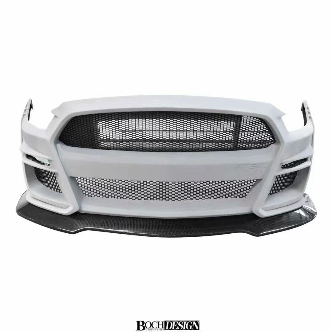 BOCH Design FRP GT500 S550 Ford Mustang Widebody Complete Body Kit 2015 - 2023 Aftermarket Carbon Fiber Part / Bodykit - Robot Bodykits