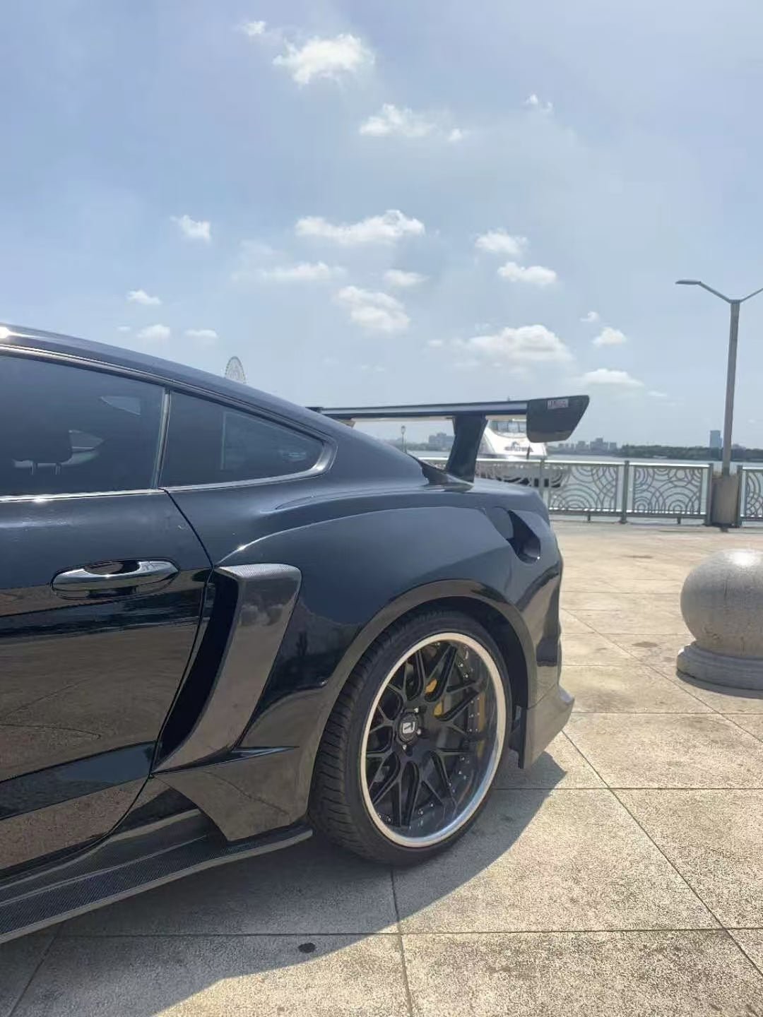 BOCH Design FRP GT500 S550 Ford Mustang Widebody Complete Body Kit 2015 - 2023 Aftermarket Carbon Fiber Part / Bodykit - Robot Bodykits
