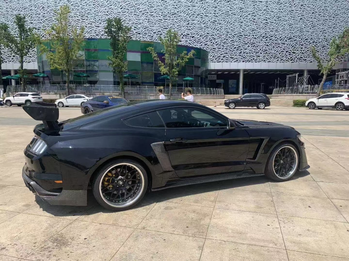 BOCH Design FRP GT500 S550 Ford Mustang Widebody Complete Body Kit 2015 - 2023 Aftermarket Carbon Fiber Part / Bodykit - Robot Bodykits