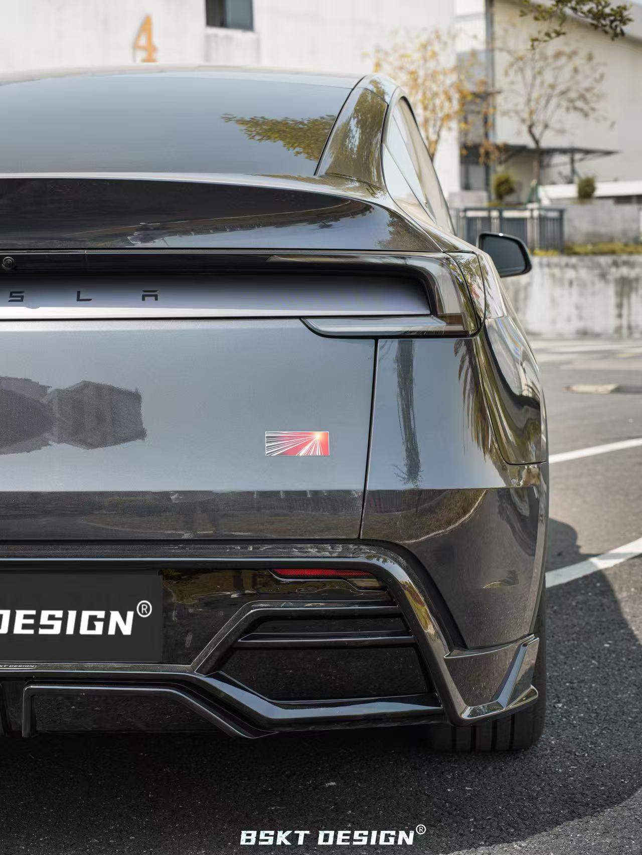BSKT 2025+ Tesla Model Y Lowline Kit Gloss Black Aftermarket Carbon Fiber Part / Bodykit - Robot Bodykits