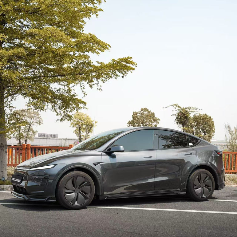 BSKT 2025+ Tesla Model Y Lowline Kit Gloss Black Aftermarket Carbon Fiber Part / Bodykit - Robot Bodykits