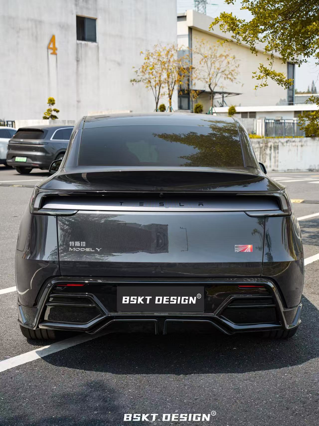 BSKT 2025+ Tesla Model Y Lowline Kit Gloss Black Aftermarket Carbon Fiber Part / Bodykit - Robot Bodykits