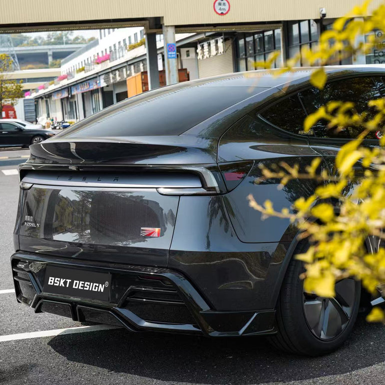 BSKT 2025+ Tesla Model Y Lowline Kit Gloss Black Aftermarket Carbon Fiber Part / Bodykit - Robot Bodykits