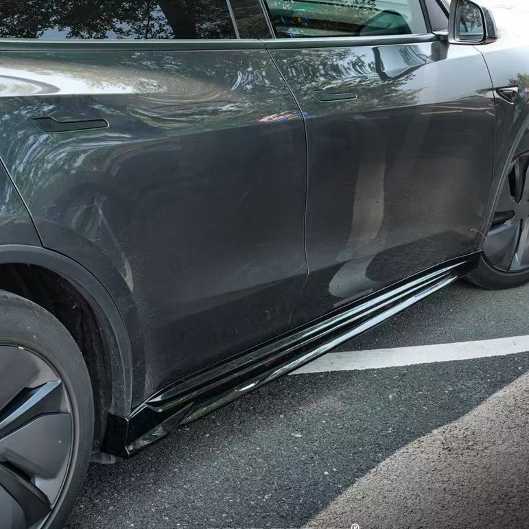 BSKT 2025+ Tesla Model Y Lowline Kit Gloss Black Aftermarket Carbon Fiber Part / Bodykit - Robot Bodykits