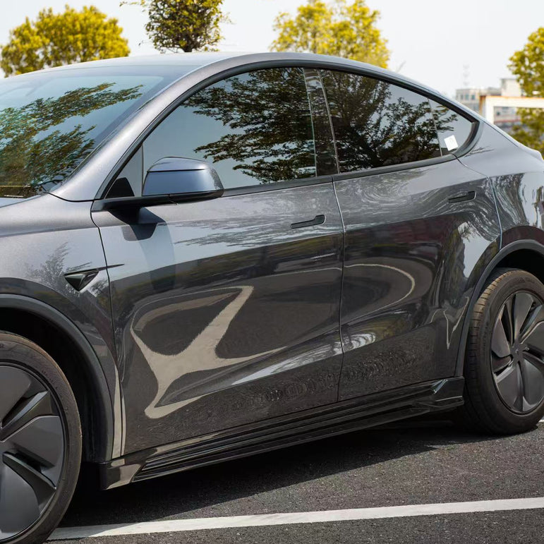 BSKT 2025+ Tesla Model Y Lowline Kit Gloss Black Aftermarket Carbon Fiber Part / Bodykit - Robot Bodykits