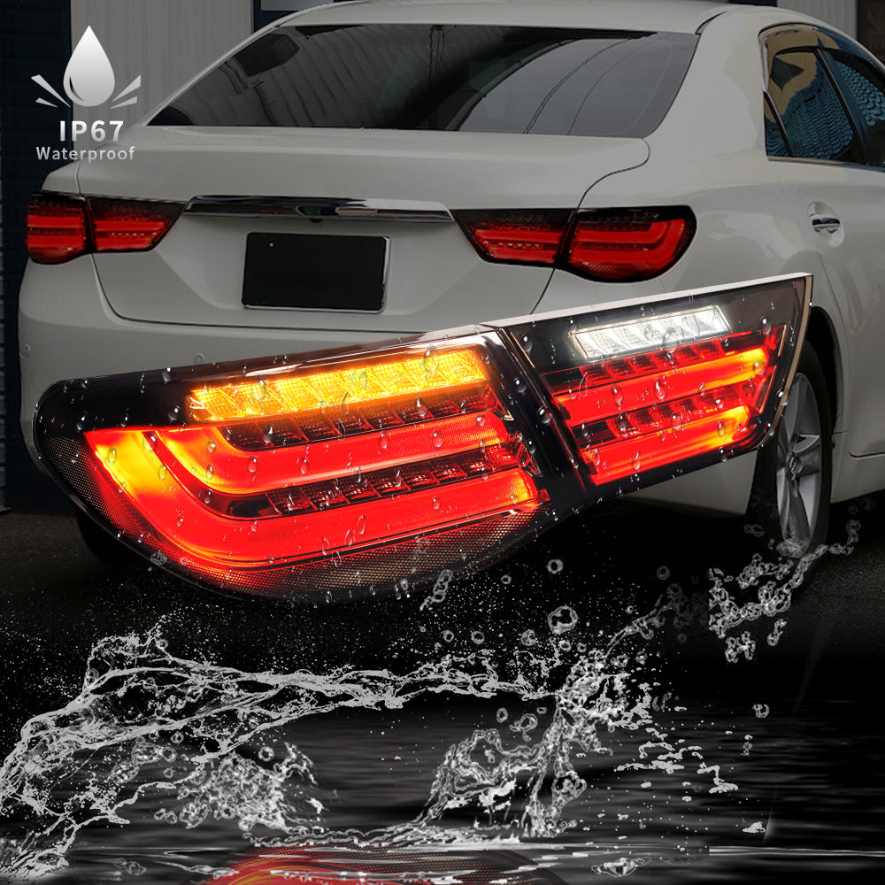 Full LED Tail Lights Assembly For Toyota Reiz/Mark X 2010-2013