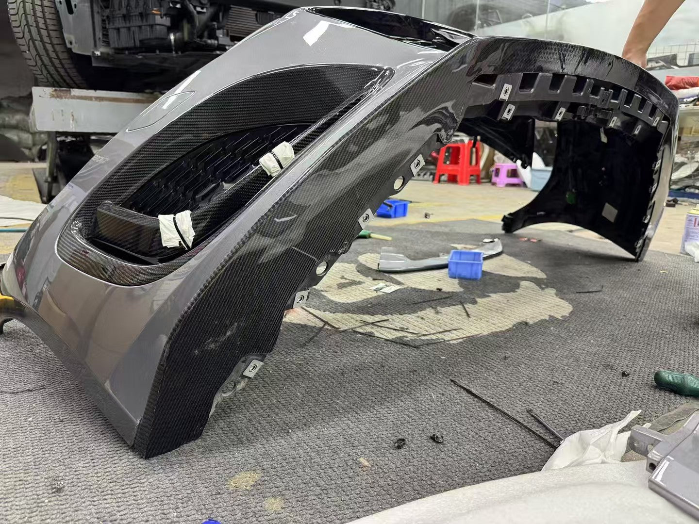 Carbon Fibre Bodykit For Jaguar F - Type 2021+ Aftermarket Carbon Fiber Part / Bodykit - Robot Bodykits