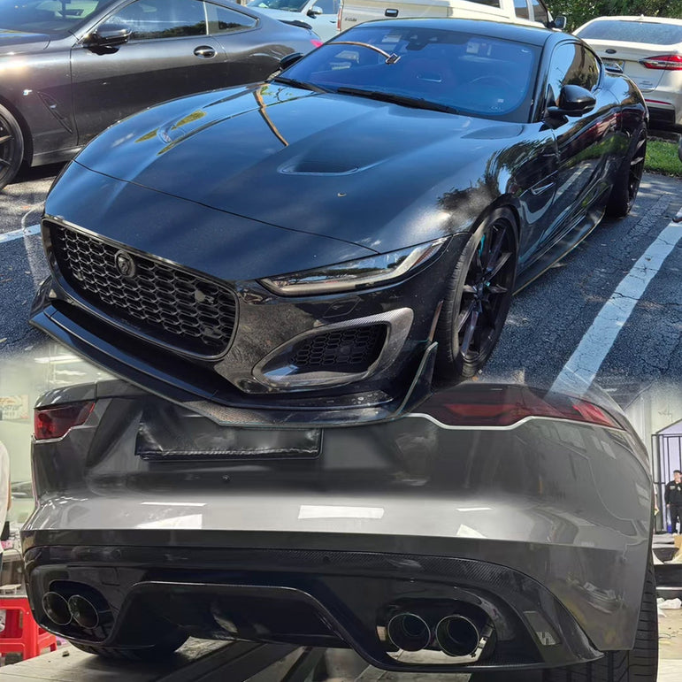 Carbon Fibre Bodykit For Jaguar F - Type 2021+ Aftermarket Carbon Fiber Part / Bodykit - Robot Bodykits