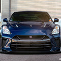 Carbonado TS Style Front Bumper & Front Lip for Nissan GTR GT - R R35 2017 - 2022 EBA Carbon Fiber / FRP Aftermarket Carbon Fiber Part / Bodykit - Robot Bodykits