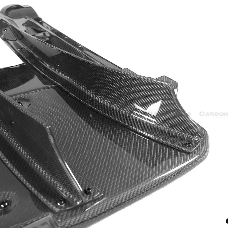 Carbonado TS Style Rear Bumper, Diffuser & Undertray for Nissan GTR GT - R R35 2008 - 2022 CBA & DBA & EBA Carbon Fiber / FRP Aftermarket Carbon Fiber Part / Bodykit - Robot Bodykits