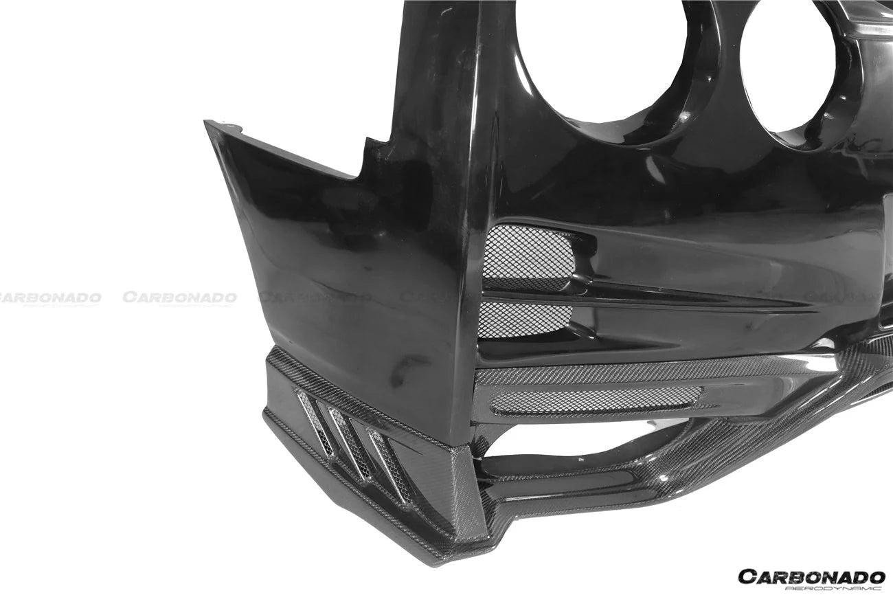 Carbonado TS Style Rear Bumper, Diffuser & Undertray for Nissan GTR GT - R R35 2008 - 2022 CBA & DBA & EBA Carbon Fiber / FRP Aftermarket Carbon Fiber Part / Bodykit - Robot Bodykits