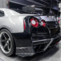 Carbonado TS Style Rear Bumper, Diffuser & Undertray for Nissan GTR GT - R R35 2008 - 2022 CBA & DBA & EBA Carbon Fiber / FRP Aftermarket Carbon Fiber Part / Bodykit - Robot Bodykits