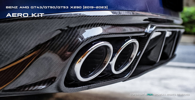 Mercedes BENZ AMG GT50 / GT53 Paktechz Full Dry Carbon Aerodynamics kit
