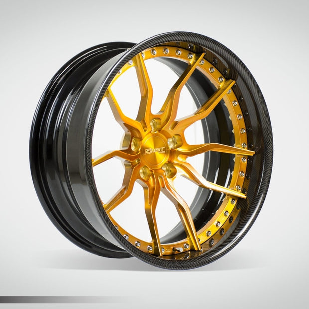 CMST 2-Piece Custom Forged Wheels CT201 Aftermarket Carbon Fiber Part / Bodykit - Robot Bodykits
