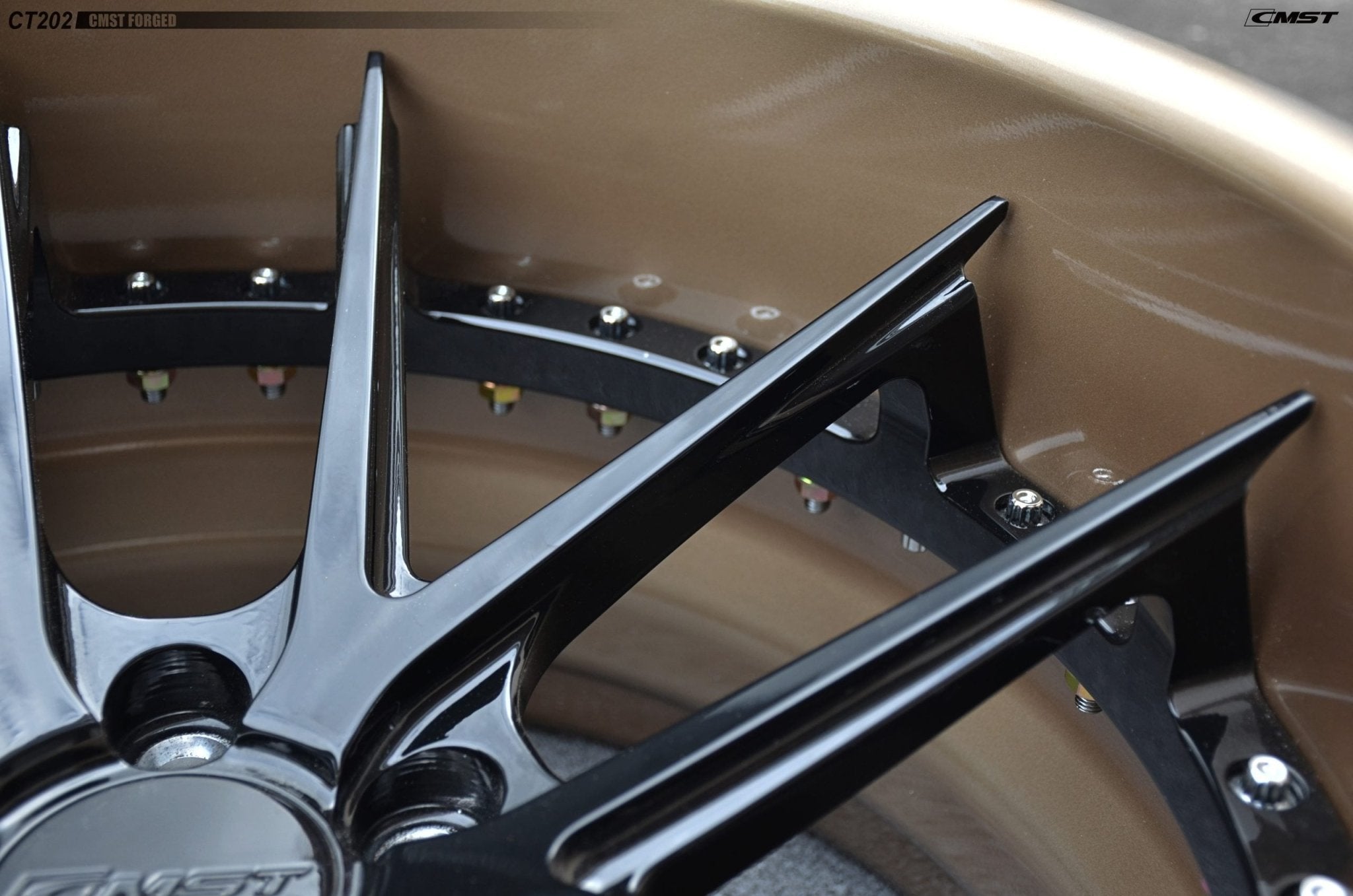 CMST 2-Piece Custom Forged Wheels CT202 Aftermarket Carbon Fiber Part / Bodykit - Robot Bodykits