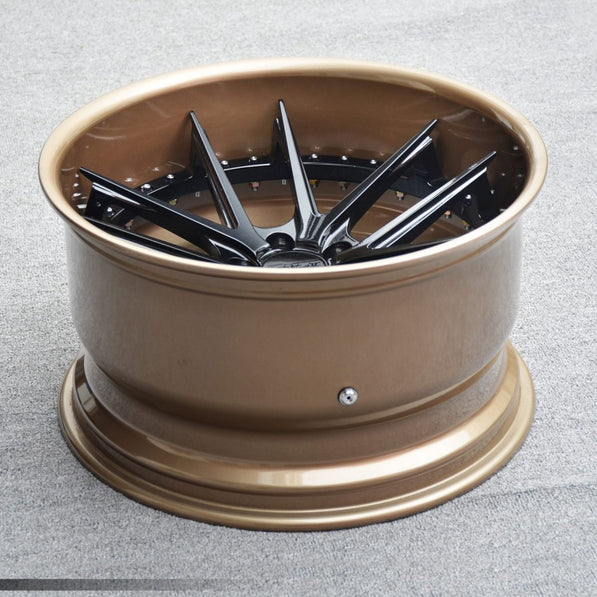 CMST 2-Piece Custom Forged Wheels CT202 Aftermarket Carbon Fiber Part / Bodykit - Robot Bodykits