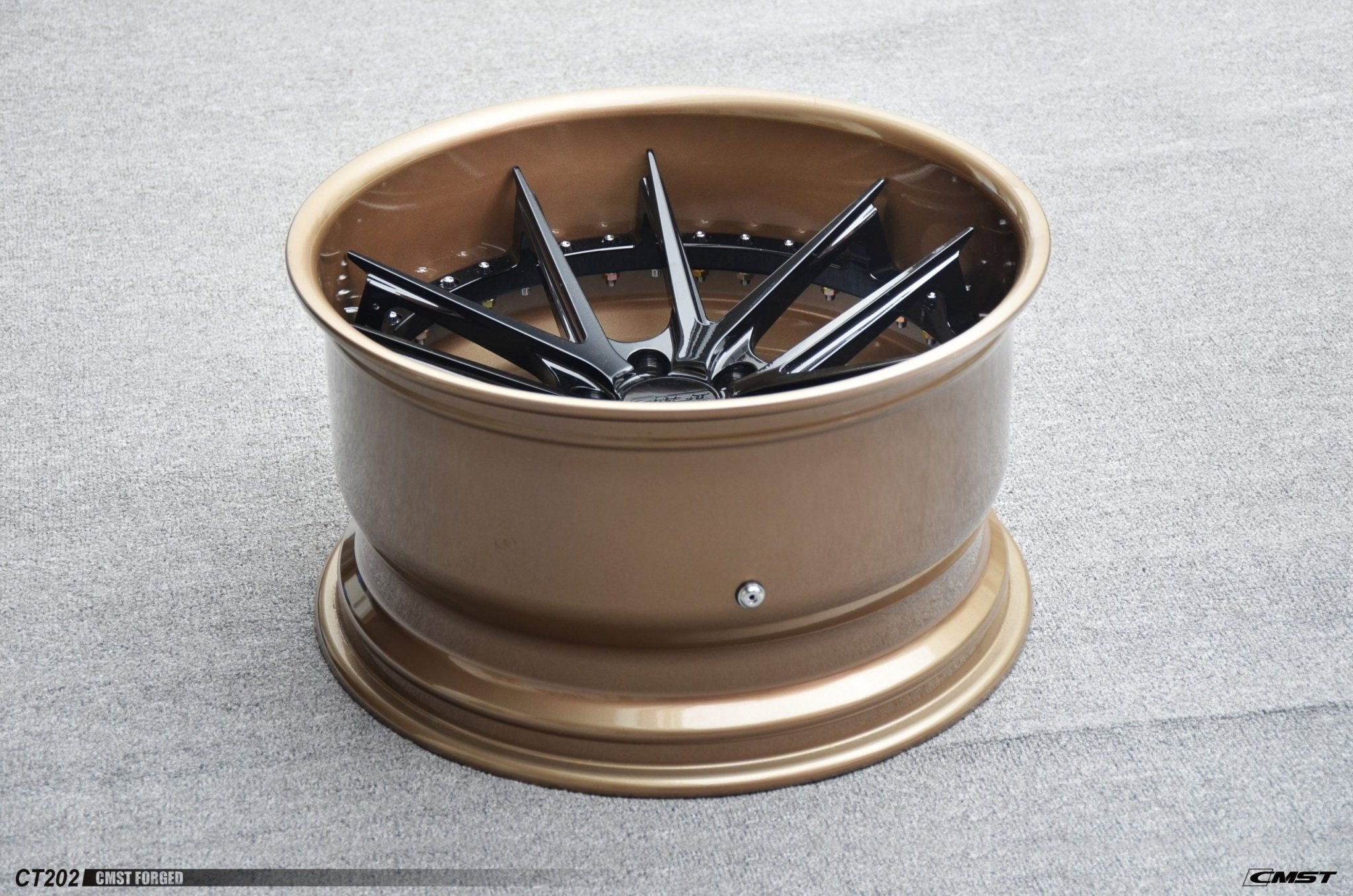 CMST 2-Piece Custom Forged Wheels CT202 Aftermarket Carbon Fiber Part / Bodykit - Robot Bodykits