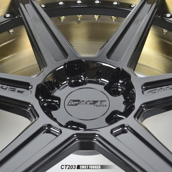CMST 2-Piece Custom Forged Wheels CT203 Aftermarket Carbon Fiber Part / Bodykit - Robot Bodykits