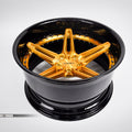CMST 2-Piece Custom Forged Wheels CT204 Aftermarket Carbon Fiber Part / Bodykit - Robot Bodykits