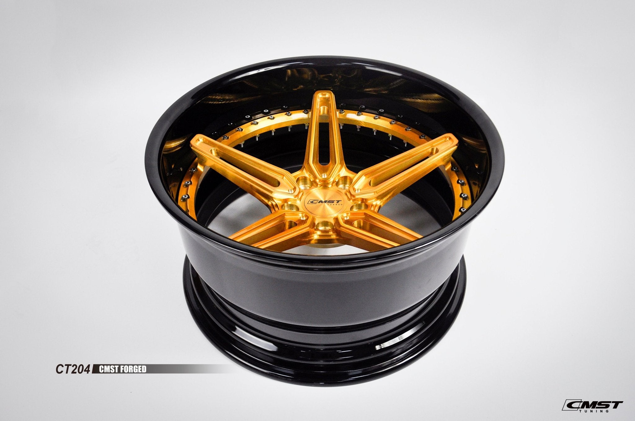CMST 2-Piece Custom Forged Wheels CT204 Aftermarket Carbon Fiber Part / Bodykit - Robot Bodykits