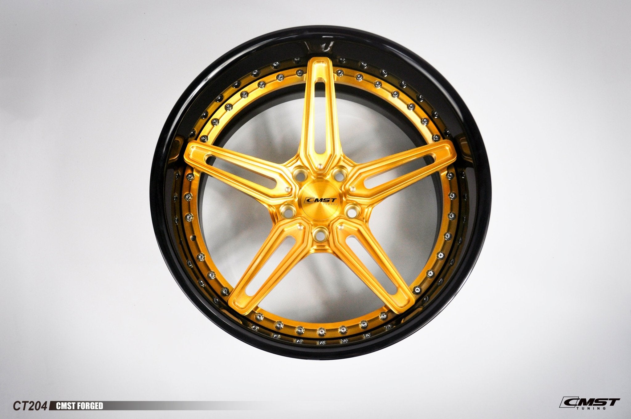 CMST 2-Piece Custom Forged Wheels CT204 Aftermarket Carbon Fiber Part / Bodykit - Robot Bodykits