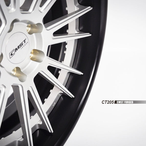 CMST 2-Piece Custom Forged Wheels CT205 Aftermarket Carbon Fiber Part / Bodykit - Robot Bodykits