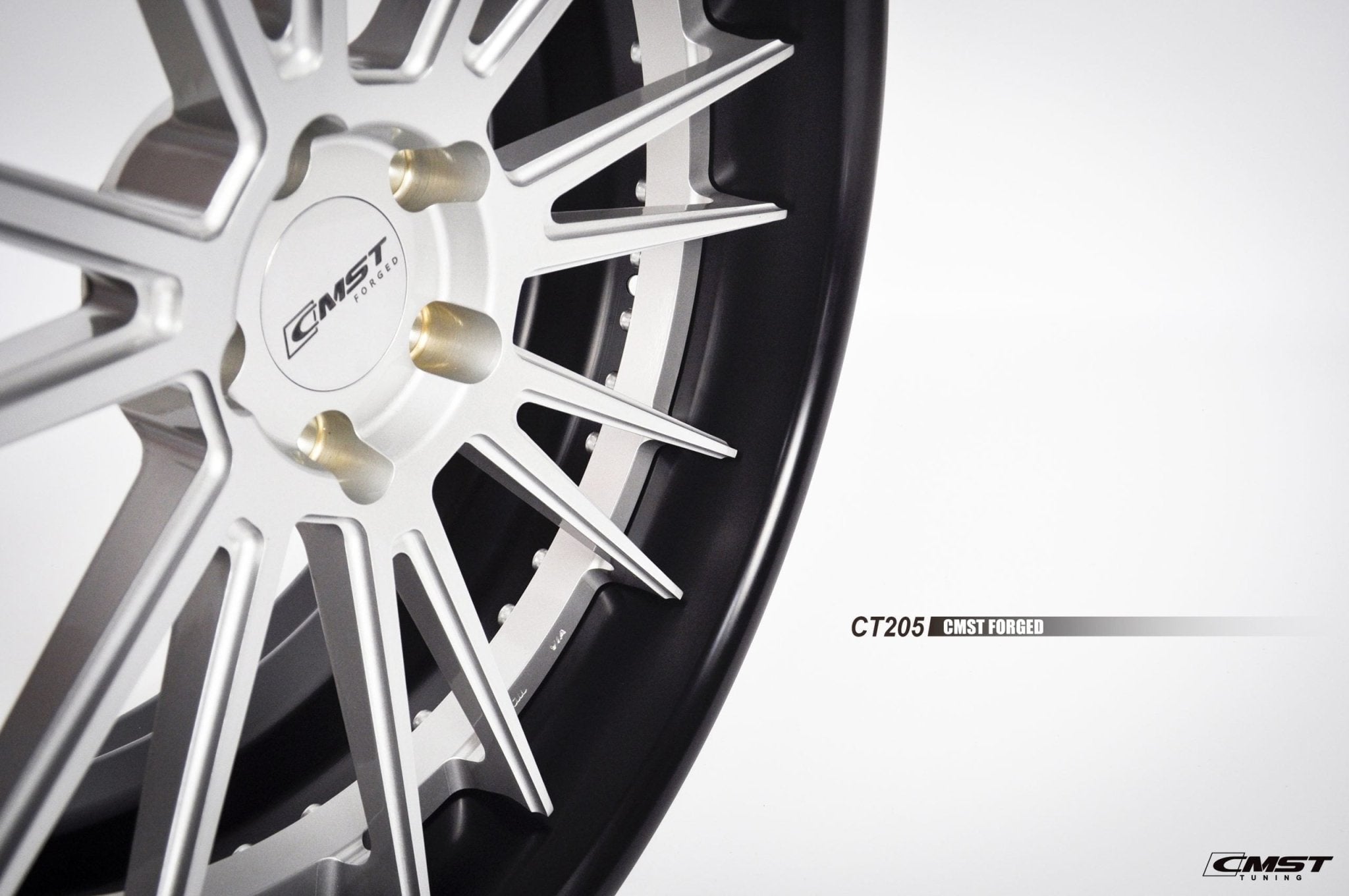 CMST 2-Piece Custom Forged Wheels CT205 Aftermarket Carbon Fiber Part / Bodykit - Robot Bodykits