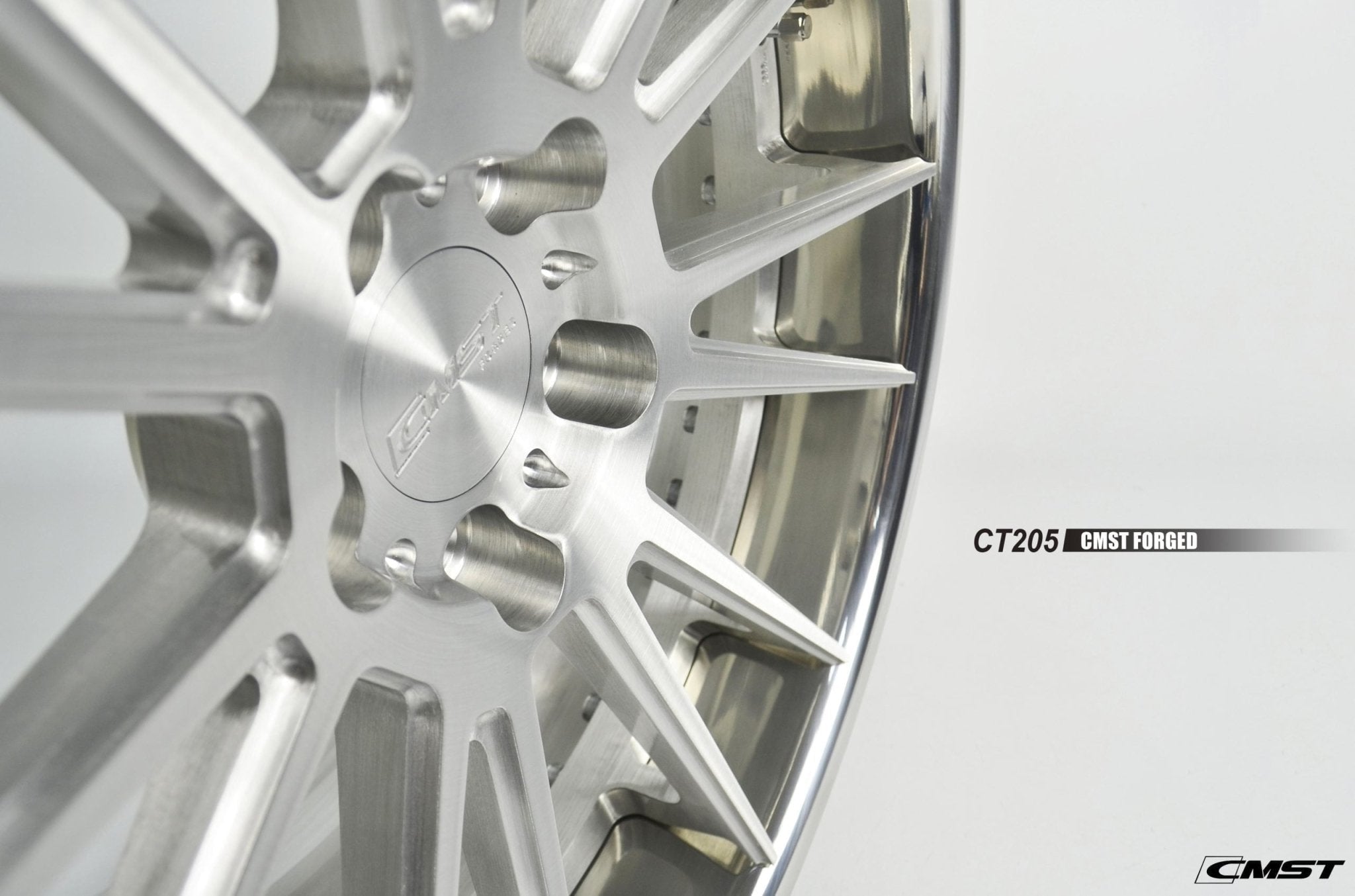 CMST 2-Piece Custom Forged Wheels CT205 Aftermarket Carbon Fiber Part / Bodykit - Robot Bodykits