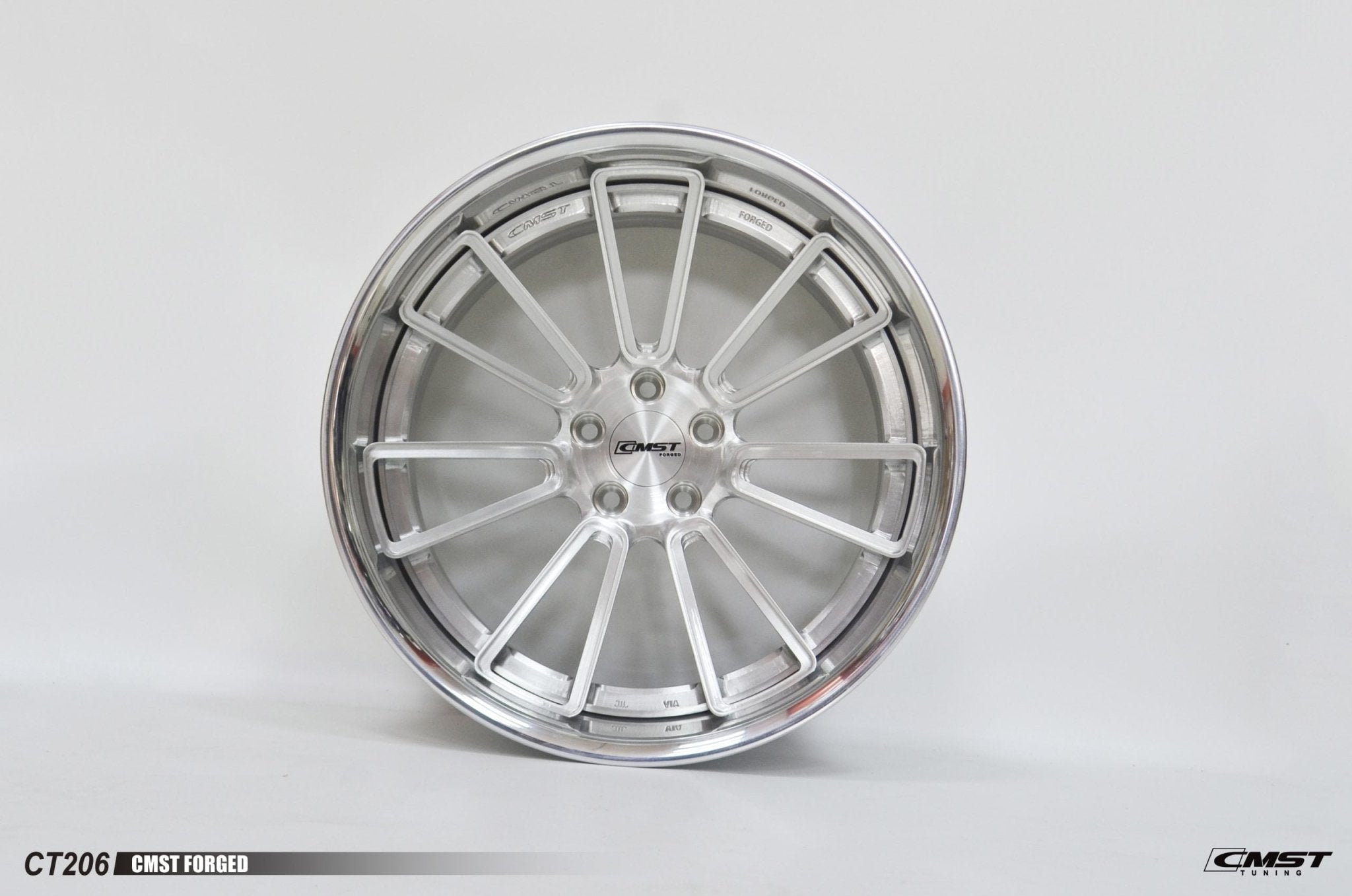 CMST 2-Piece Custom Forged Wheels CT206 Aftermarket Carbon Fiber Part / Bodykit - Robot Bodykits